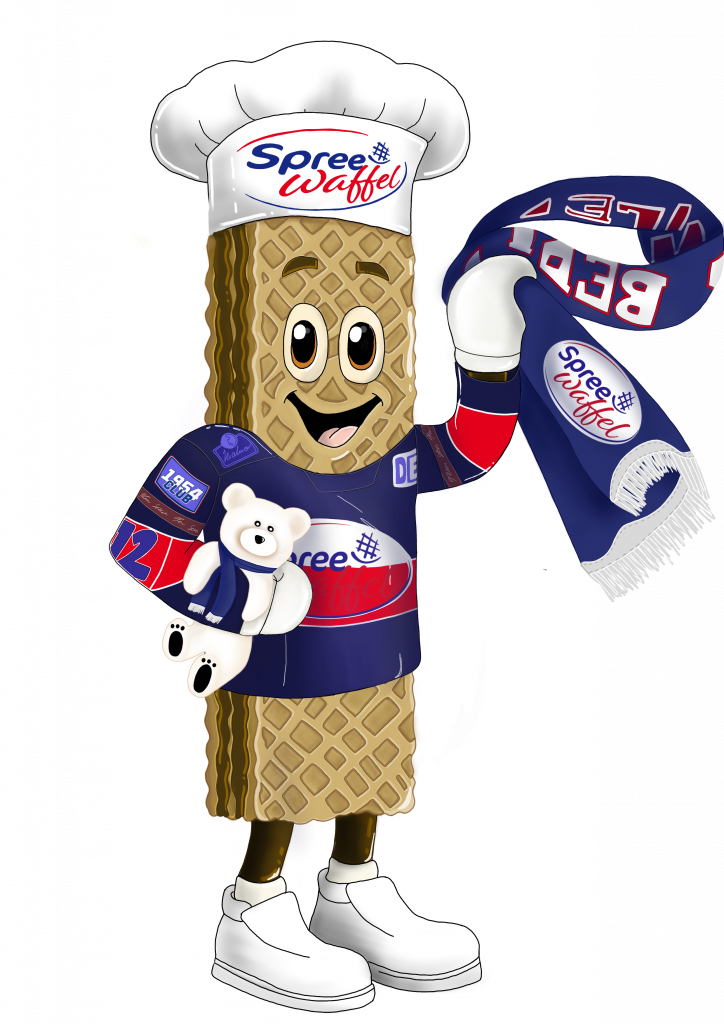 Eddie SPREEwaffel Trikot mit Schal